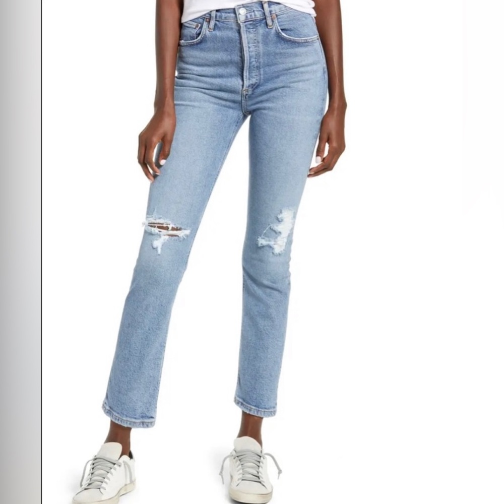 AGOLDE Riley Crop Straight Size 29